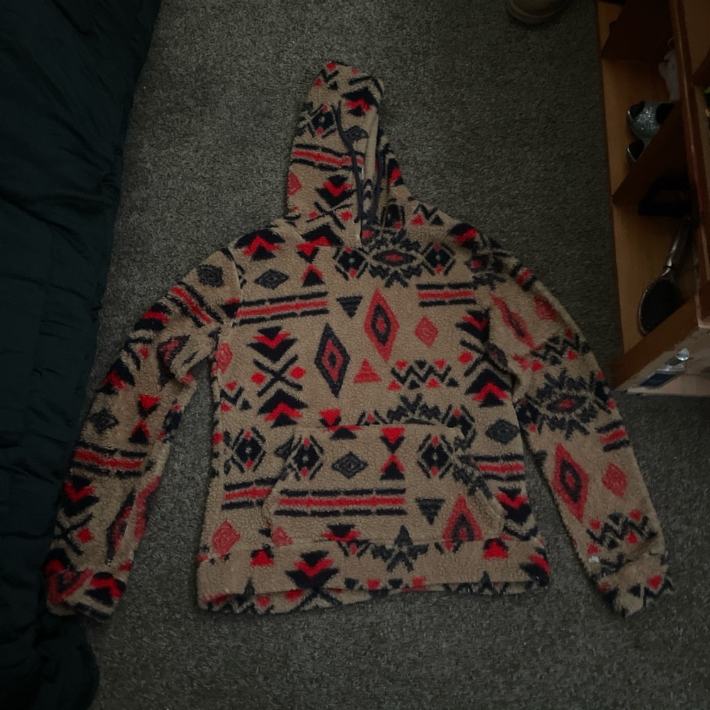 🩵🩵Tribal Patterned Sherpa🩵🩵
